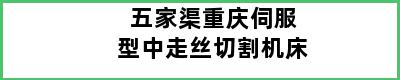 五家渠重庆伺服型中走丝切割机床