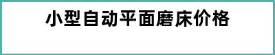 小型自动平面磨床价格