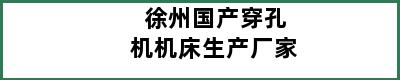 徐州国产穿孔机机床生产厂家