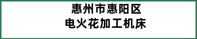 惠州市惠阳区电火花加工机床