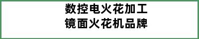 数控电火花加工镜面火花机品牌