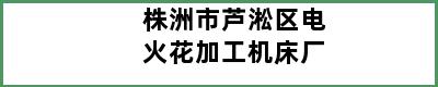 株洲市芦淞区电火花加工机床厂