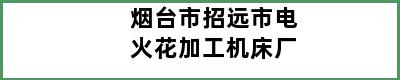 烟台市招远市电火花加工机床厂