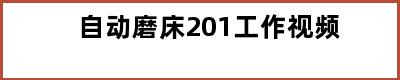 自动磨床201工作视频