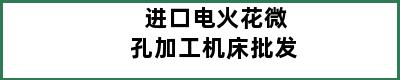 进口电火花微孔加工机床批发