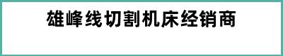 雄峰线切割机床经销商